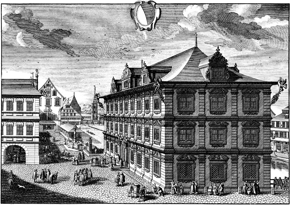 Rathaus Zuerich1780