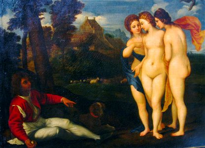 Raphael - Raphael and the Judgement of Paris, 1512