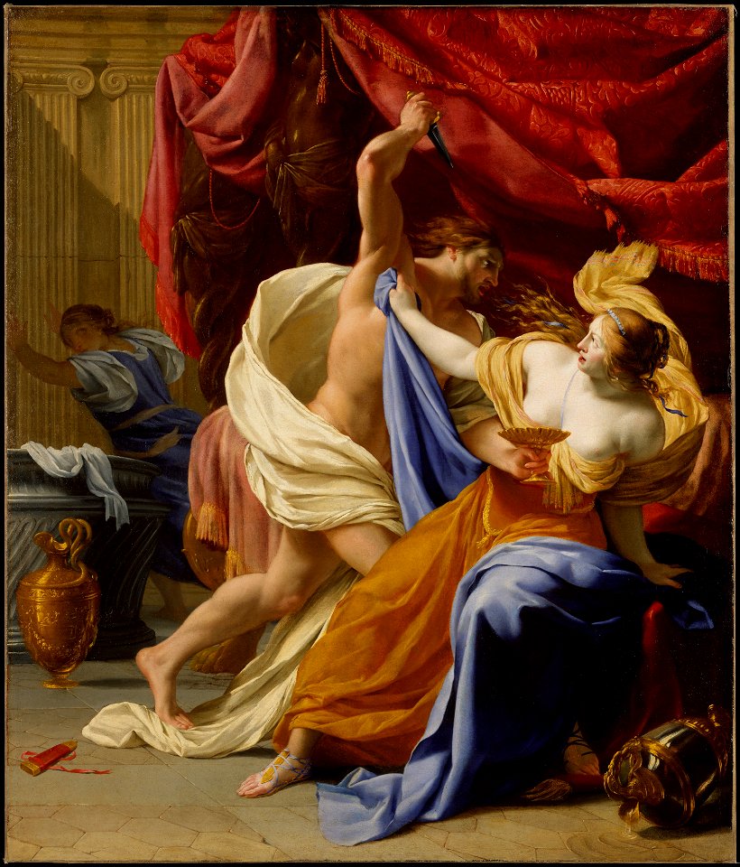 Rape of Tamar - Le Seur