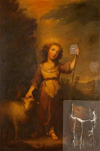 Rebecca Dulcibella Orpen (1830-1923) - Christ as the Good Shepherd (after Bartolomé Esteban Murillo) - 343203 - National Trust