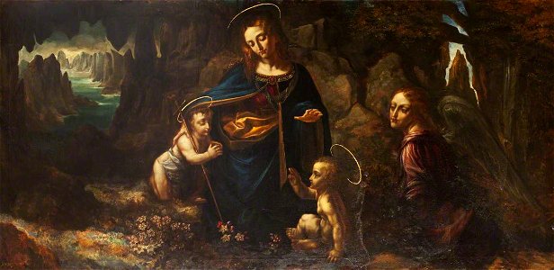 Rebecca Dulcibella Orpen (1830-1923) - The Madonna of the Rocks (after Leonardo da Vinci) - 343192 - National Trust