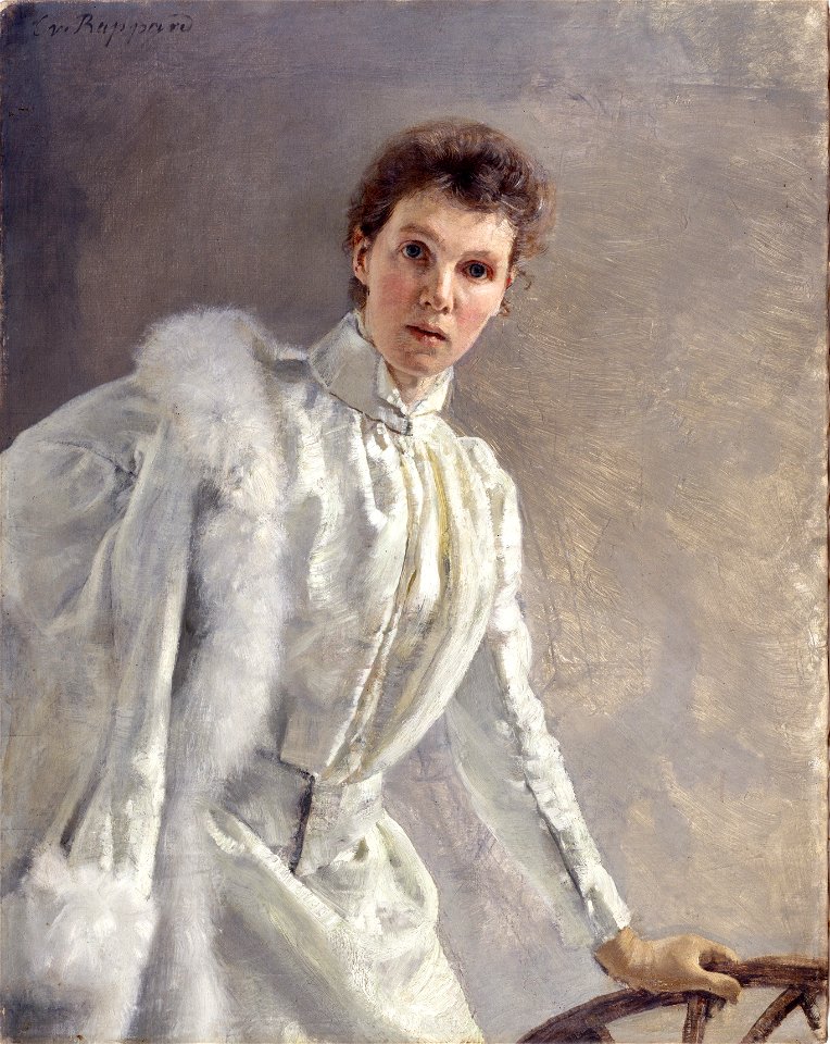 Clara von Rappard - Selbstbildnis (1894)
