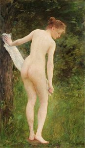 Raphaël Collin - Mulher no banho