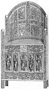 Ravenna Cattedrale Cattedra d’avorio del vescovo Massimiano