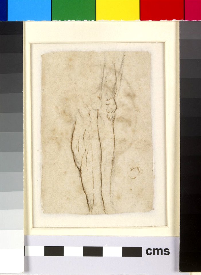Raphael - Verso Sketch of a pair of Legs, WA1846.156