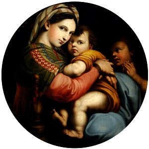 Raphael (1483-1520) (after) - Madonna della sedia - 290207 - National Trust