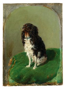 Raymond Noel Esbrat Portrait of a dog