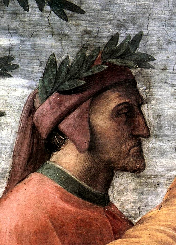 Raphael, The Parnassus - detail, Stanza della segnatura, Palazzo Pontifici, Vatican