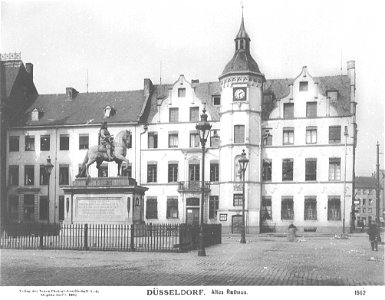 Rathaus Düsseldorf 1907
