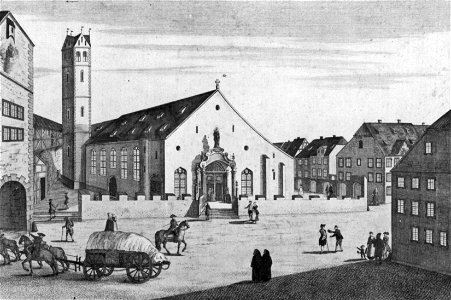 Ravensburg Guckkastenbild Liebfrauenkirche