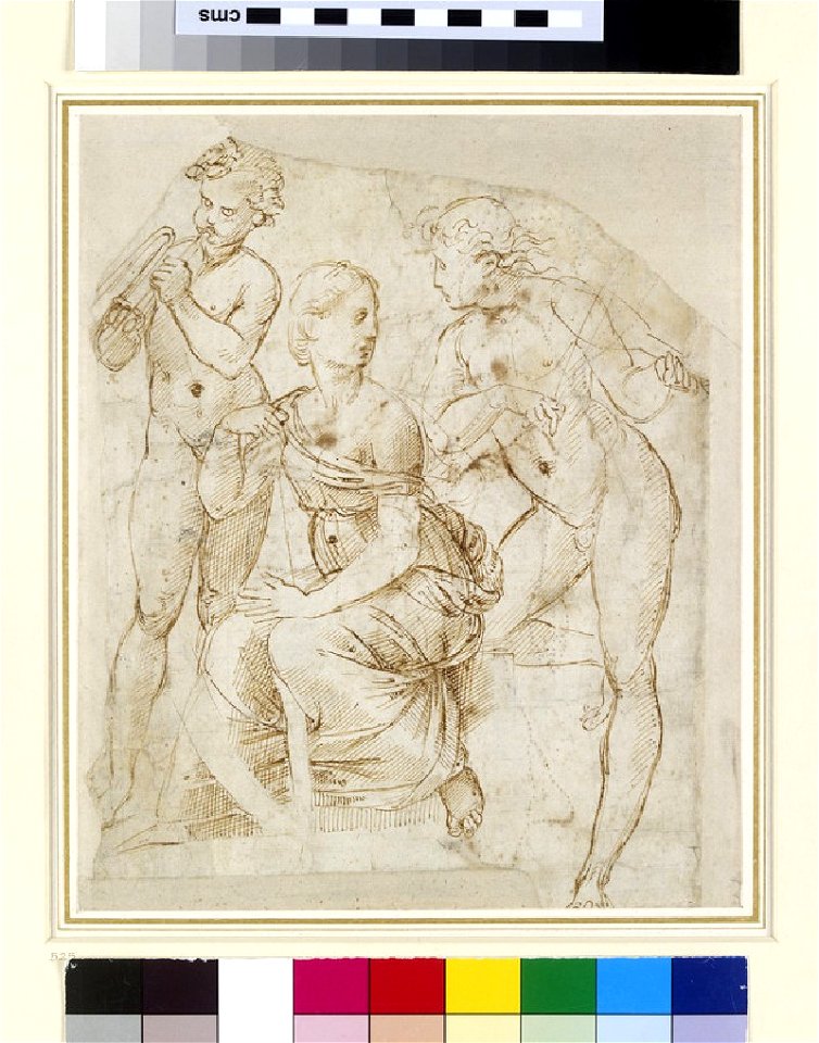 Raphael - Recto Group of Musicians, WA1846.166