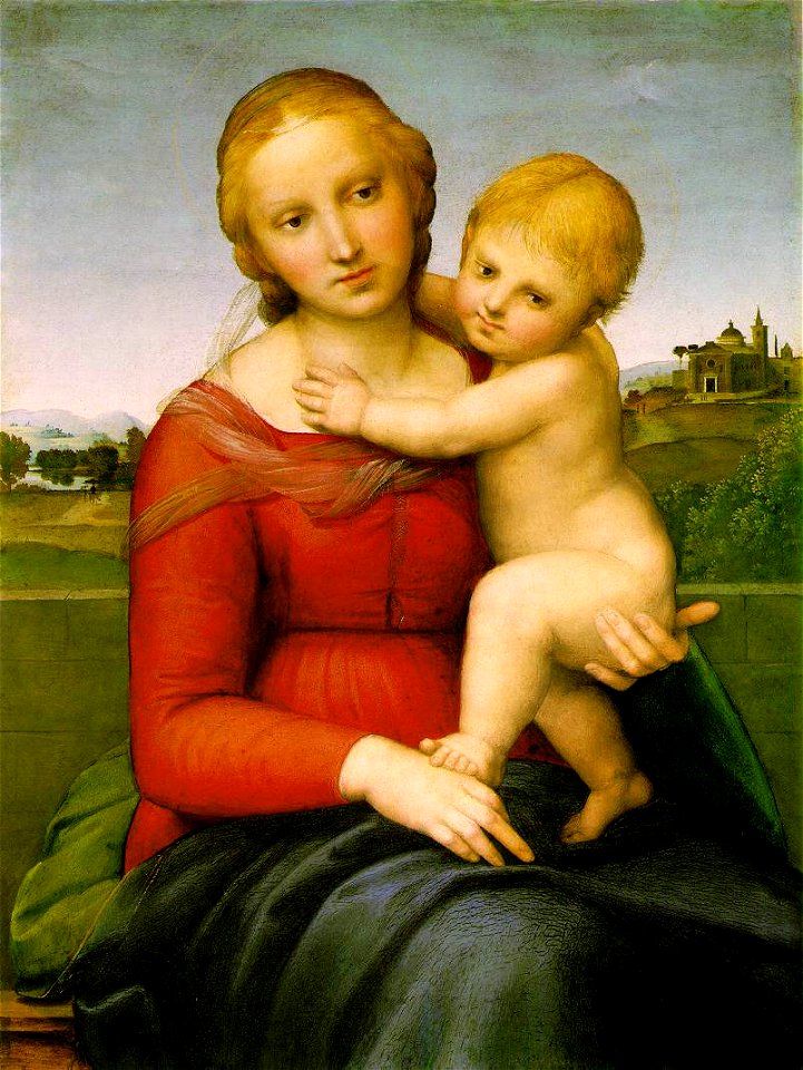 Raphael - The small Cowper Madonna