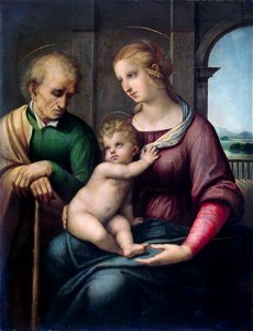 Raphael Madonna with Beardless St. JosephFXD