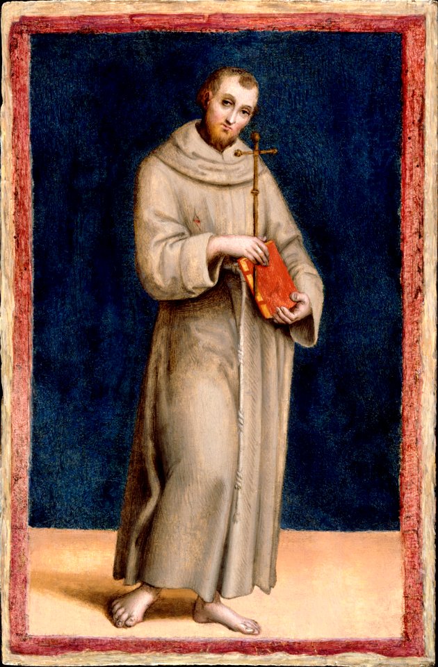 Raphael - Saint Francis of Assisi - Google Art Project. Free illustration for personal and commercial use.