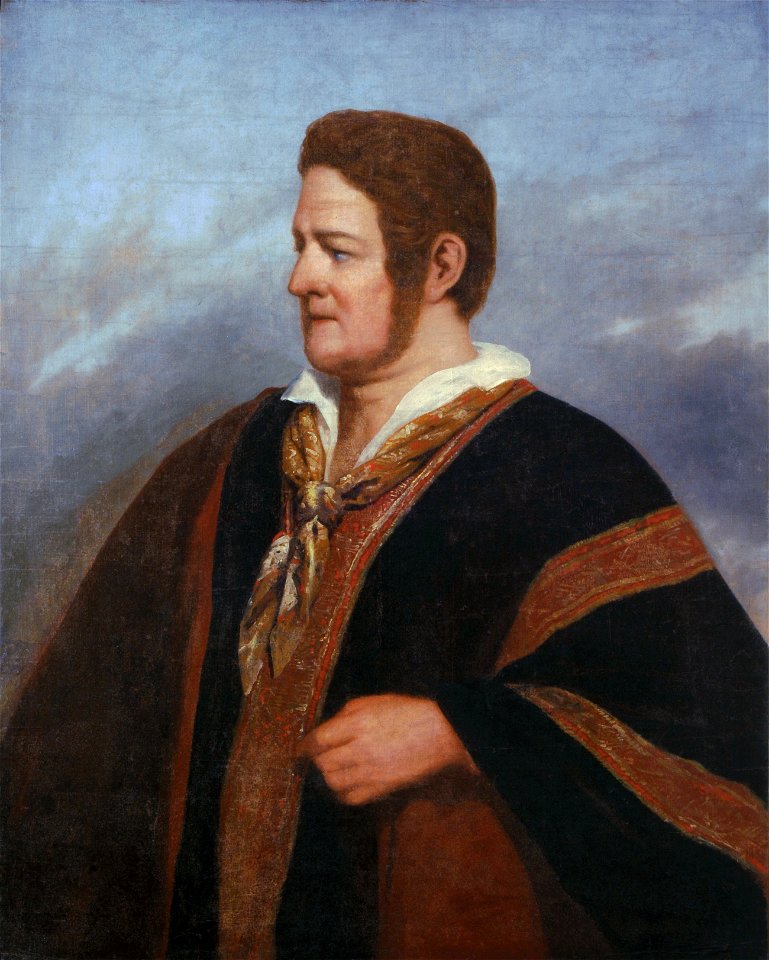 Raymond Monvoisin - Retrato de Juan Manuel de Rosas