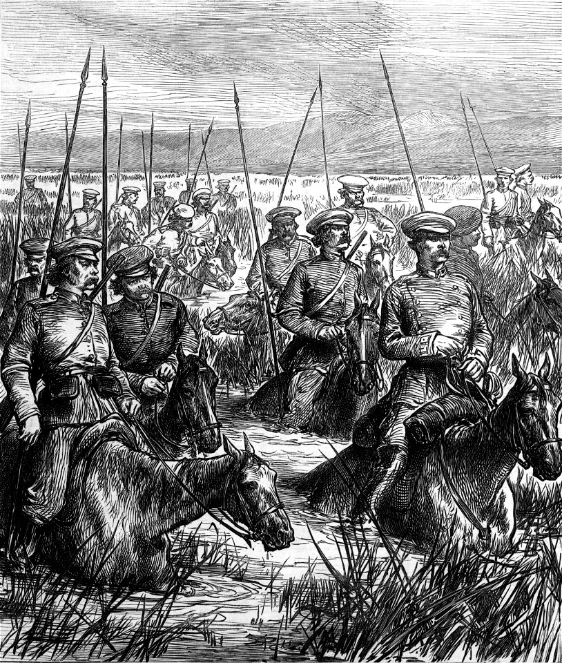 Reconnaissance of Cossacks on the Matchin road