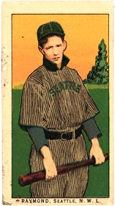 Raymond, Seattle Team, baseball card portrait LCCN2008676956
