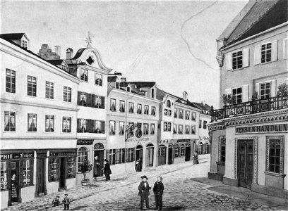 Ravensburg Gespinstmarkt nach 1860