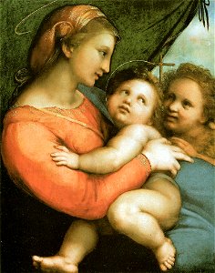 Raphael Madonna della tenda