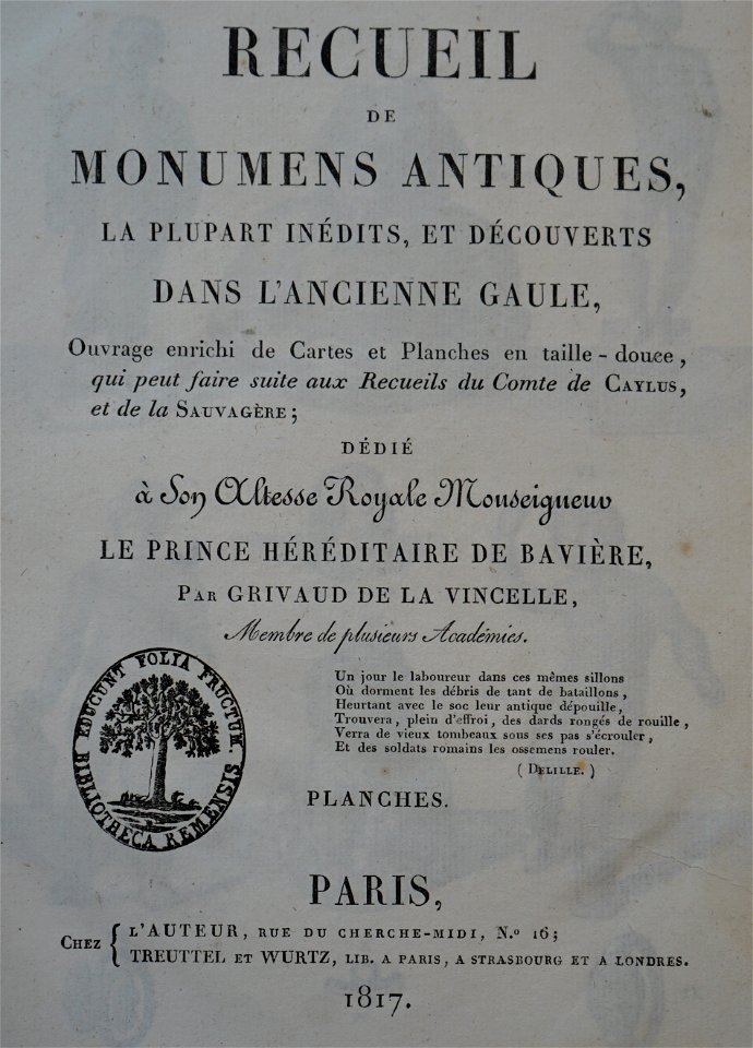 Recueil de monumens antiques 13467