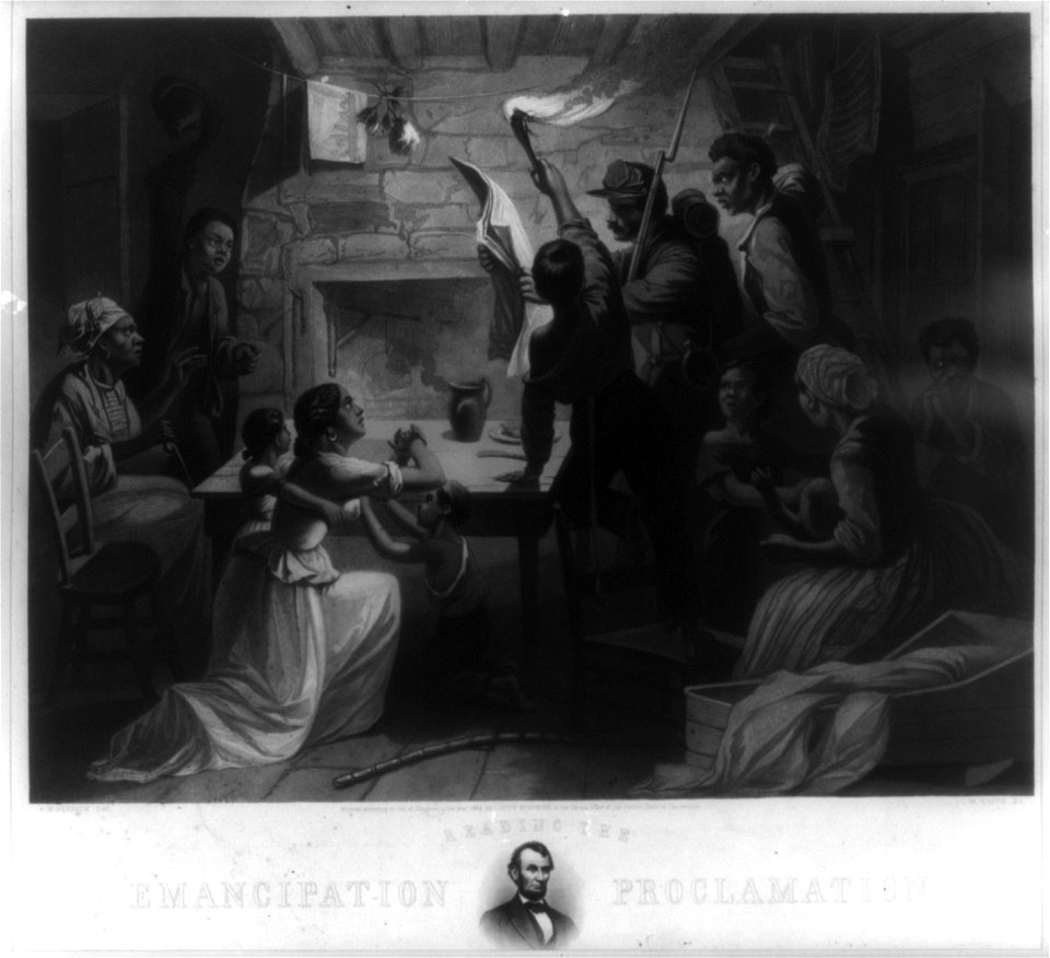 Reading the Emancipation Proclamation LCCN2003678043