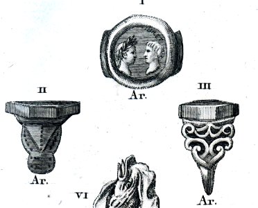 Recueil de monumens antiques planche 11 13478 (Amiens pont de Metz)