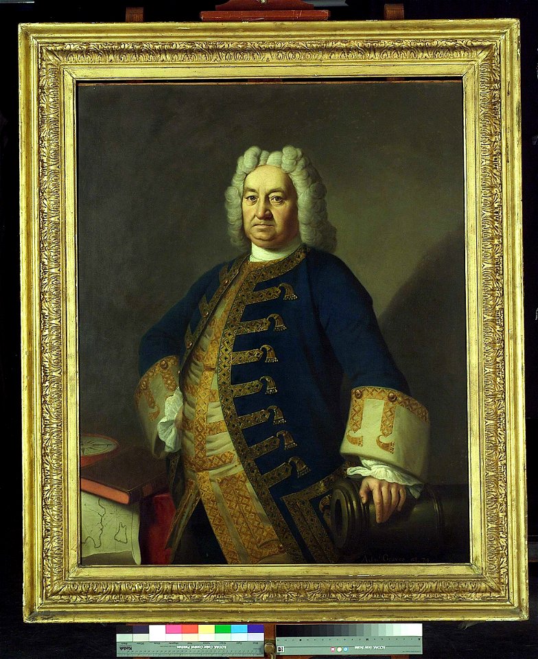 Rear-Admiral Sir Thomas Graves, 1677-1755 RMG BHC2721