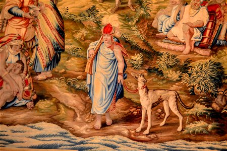 Real Alcázar. Salón de los Tapices. Paño X. Saqueo de Túnez (detalle) 05