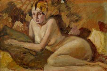 Recumbent Modell (Helmer Osslund) - Nationalmuseum - 25319