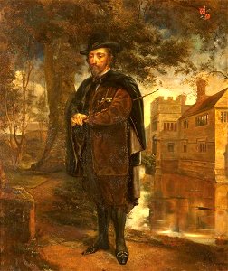 Rebecca Dulcibella Orpen (1830-1923) - Marmion Edward Ferrers (1813–1884), 'The Squire's Evening Walk' - 343144 - National Trust