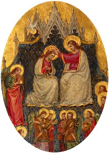 Rebecca Dulcibella Orpen (1830-1923) - The Coronation of the Virgin (after Jacopo di Cione) - 343181.10 - National Trust