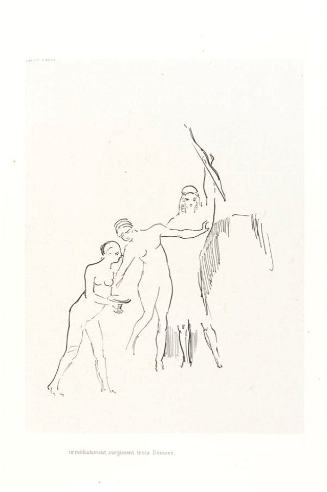 Redon - 'Immédiatement surgissent trois déesses', 0485477