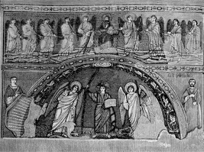 Ravenna – Musaico esistente nella soppressa Chiesa di San Michele