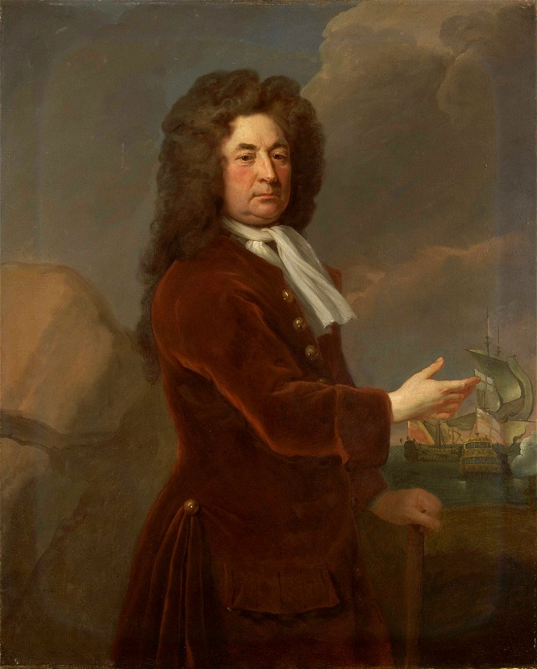 Rear-Admiral Sir William Whetstone, d. 1711 RMG BHC3088