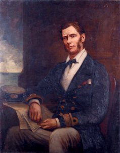 Rear-Admiral Henry John Codrington (1808-1877), by Cato Lowes Dickinson