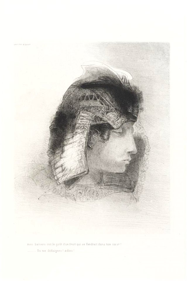 Redon - 'Mes baisers ont le goût d'un fruit qui se fondrait dans ton coeur ...', 0485470