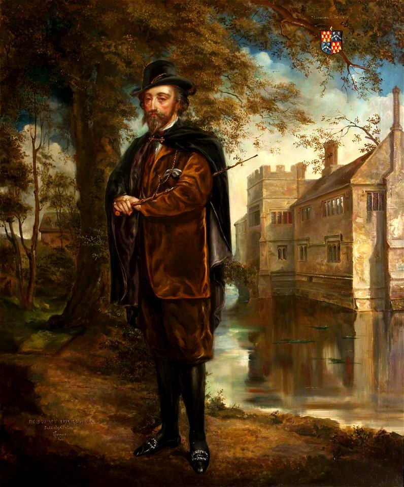 Rebecca Dulcibella Orpen (1830-1923) - Marmion Edward Ferrers (1813–1884), 'The Squire's Evening Walk' - 343171 - National Trust