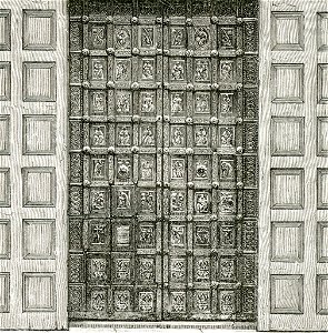 Ravello porta in bronzo della cattedrale