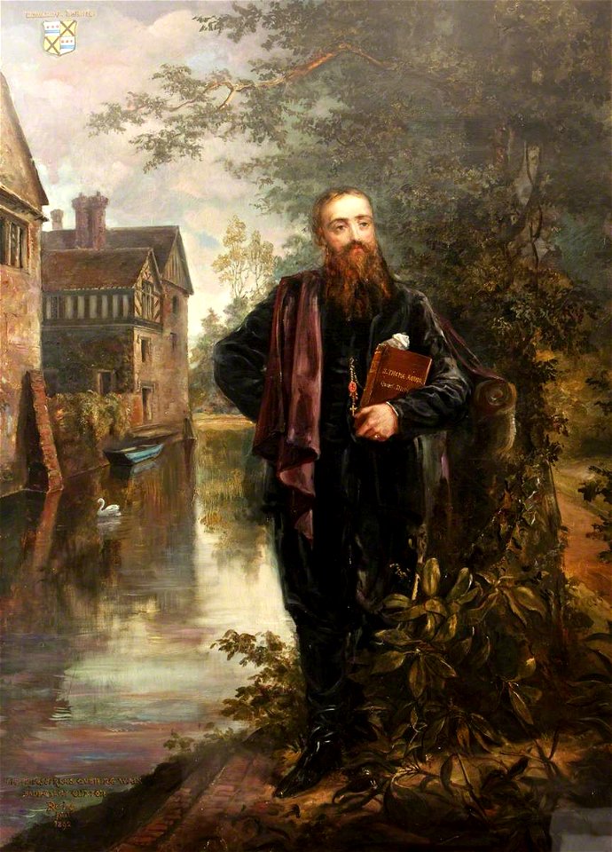 Rebecca Dulcibella Orpen (1830-1923) - Edward Heneage Dering (1826–1892), 'The Philosopher's Morning Walk' - 343224 - National Trust