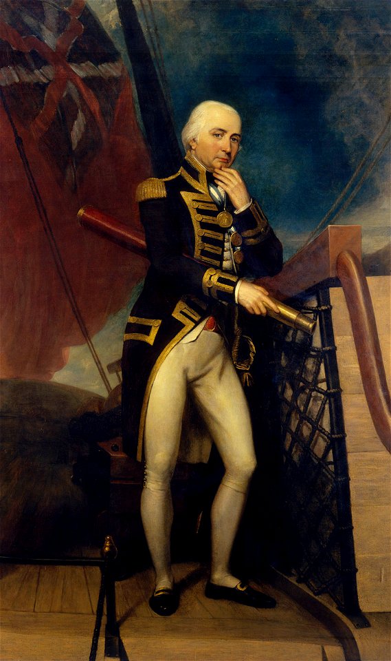 Rear-Admiral Cuthbert Collingwood, 1748-1810, 1st Baron Collingwood RMG L8410