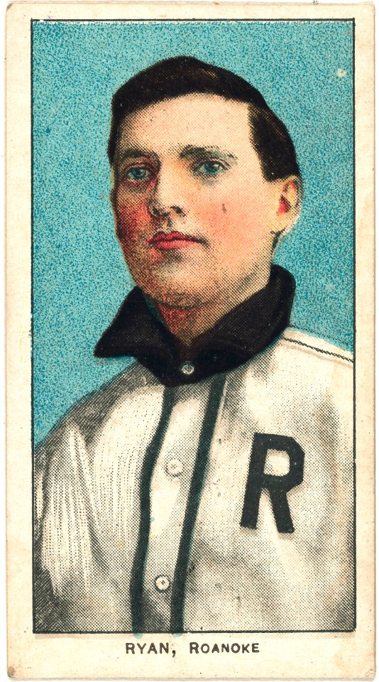 Ray Ryan, Roanoke Team, baseball card portrait LCCN2008676903
