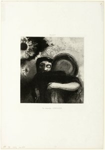 Redon - A Strange Juggler, plate 5, 1920.1591