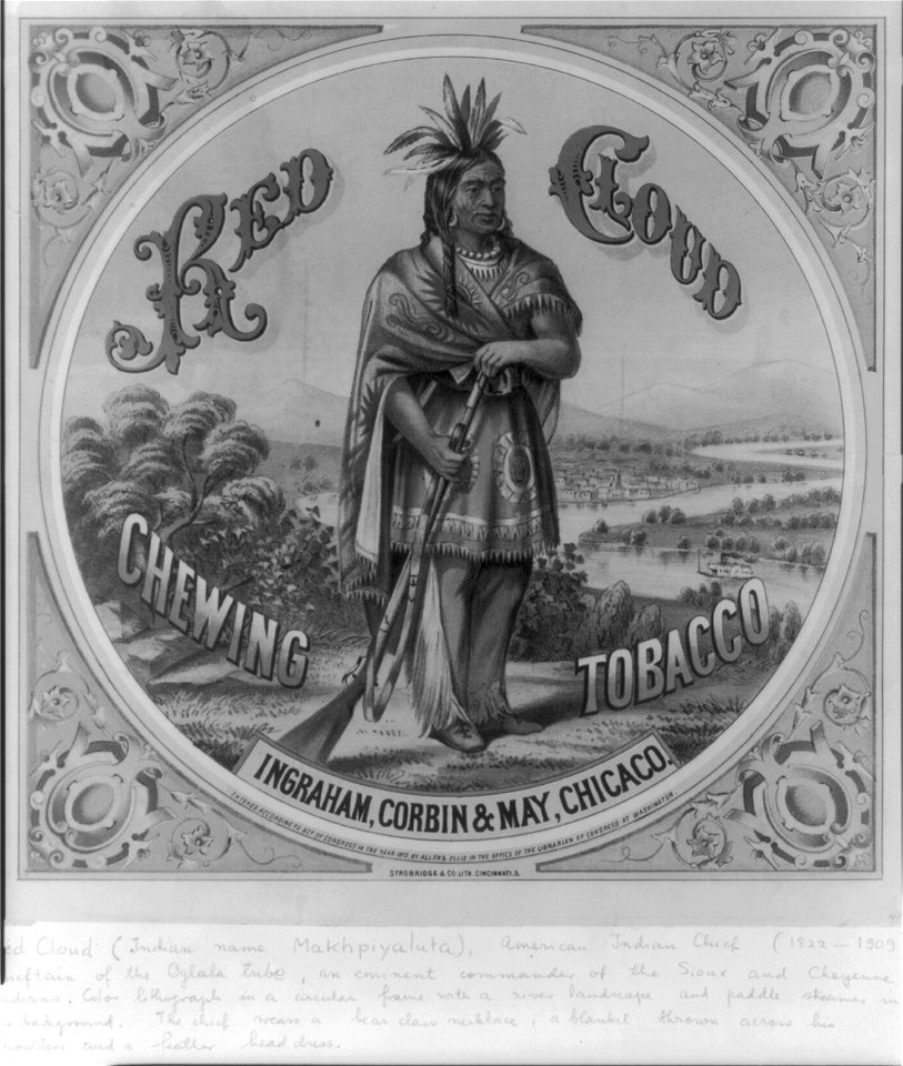 Red Cloud chewing tobacco - Strobridge & Co. lith. LCCN2001696106