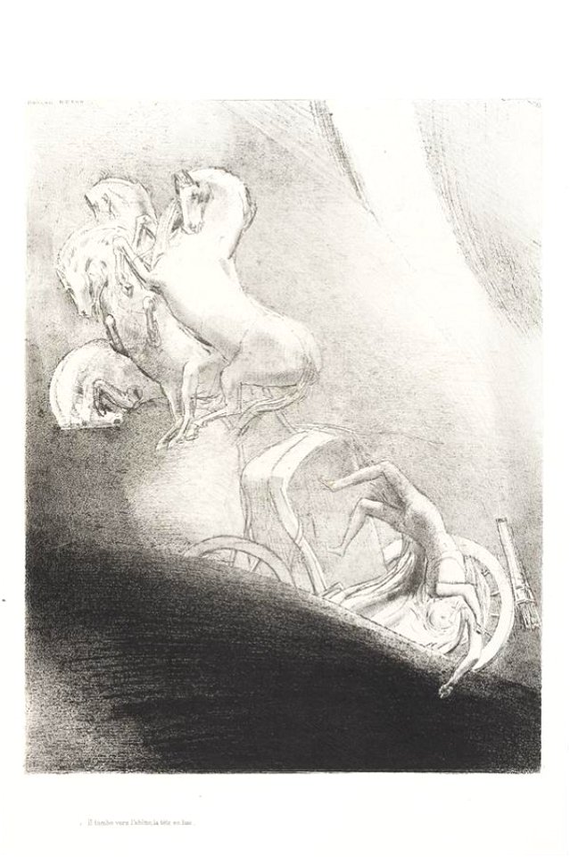 Redon - 'Il tombe dans l'abîme, la tête en bas', 0485483