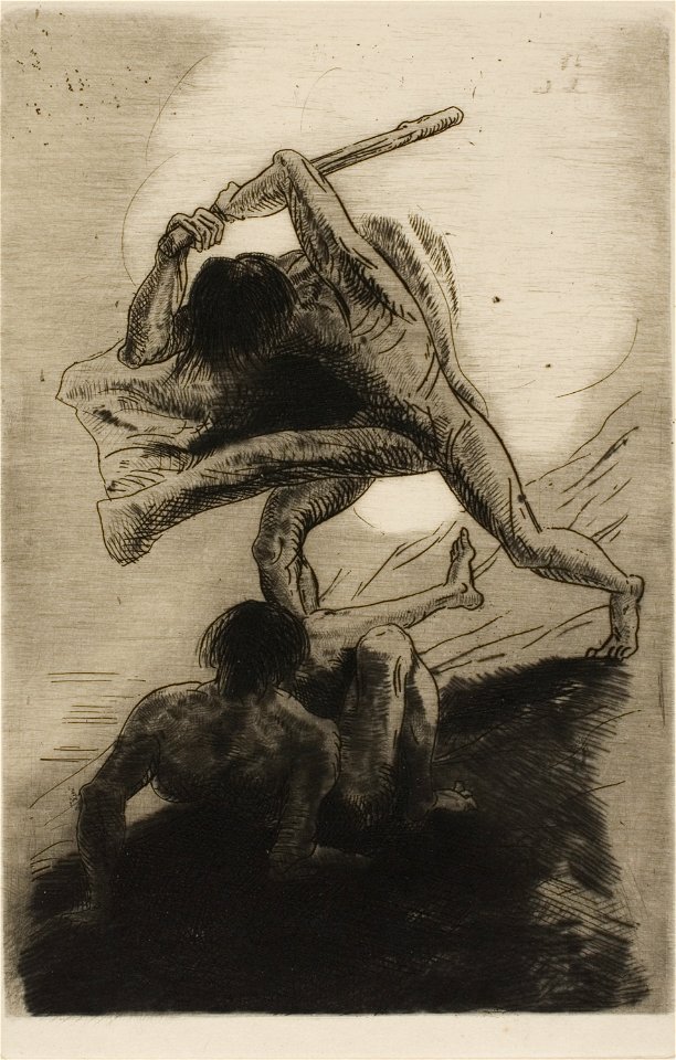 Redon - Cain and Abel, 1920.1536