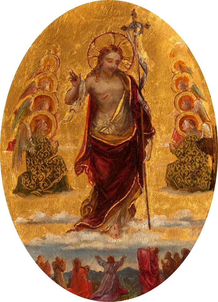 Rebecca Dulcibella Orpen (1830-1923) - The Risen Christ (The Ascension) - 343181.1 - National Trust
