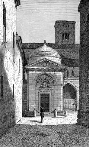 Ravenna Esterno del sepolcro di Dante Alighieri