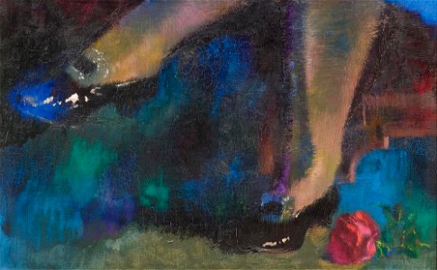 Red Rose Augusto Giacometti (1928)
