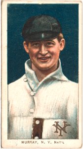 Red Murray, New York Giants, baseball card portrait LCCN2008676504