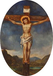 Rebecca Dulcibella Orpen (1830-1923) - Christ Crucified - 343181.2 - National Trust
